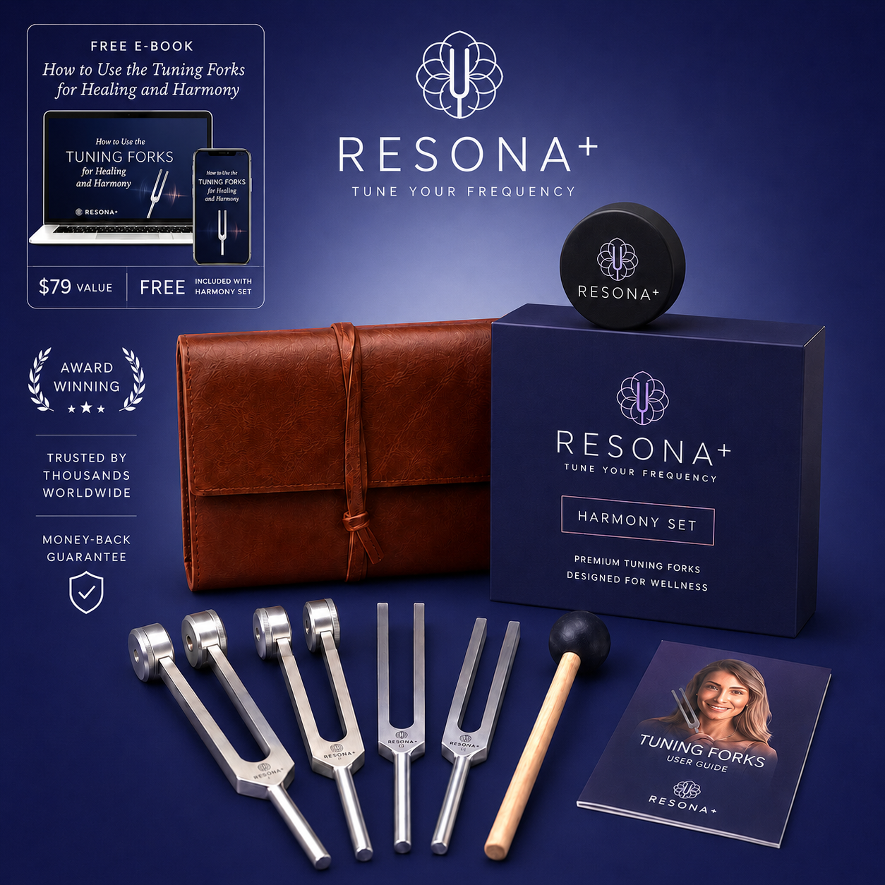 RESONA+ 128 Hz Tune Your Frequency
